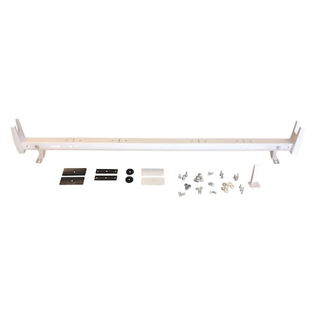 Trailfx LADDER RACK ACCESSORIES For Use With Trail FX Universal Van Rack Without Gutters Powder Coated Whi FCLR007W
